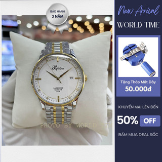 Đồng hồ nam Pafolina 5025M full box, kính sapphire chống xước, chống nước, thẻ bảo hành 3 năm toàn quốc