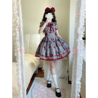 [Vui lòng nhắn tin shop trước khi đặt đơn] ĐẦM LOLITA HOLY CHERRY 5641