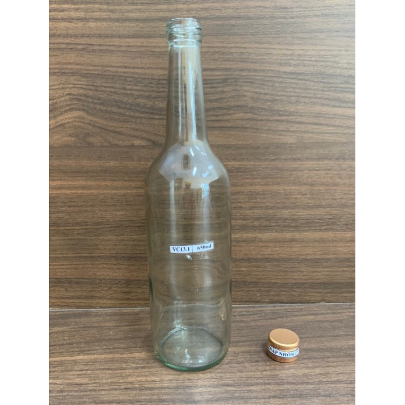 chai thủy tinh 650ml