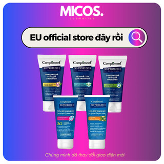 [Loại 200ml] Sữa rửa mặt Compliment No Problem Dạng Gel Giảm Viêm, Mụn - MICOS
