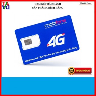 { Trọn Gói 12 Tháng} Sim Và Esim 4G Mobifone Tada 100GB/Tháng