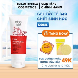 Gel Tẩy Tế Bào Chết Sạch Sâu Lỗ Chân Lông, Sáng Da Bật Tone, Cấp Ẩm Phù Hợp Mọi Loại Da J Queen Hàn Quốc - DA40