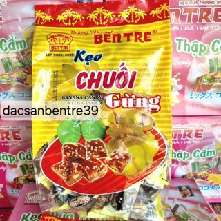 Kẹo chuối gừng Bến Tre 400g