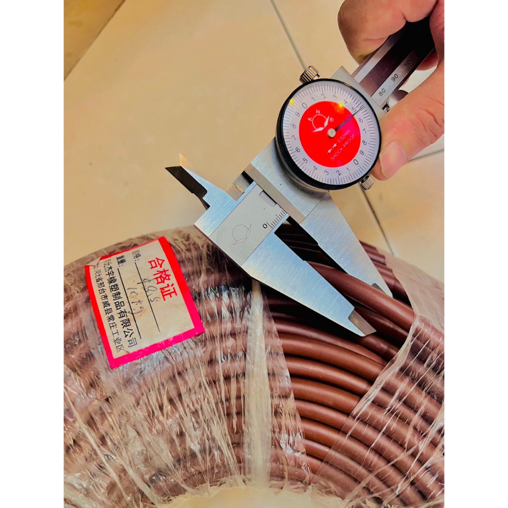 [1 mét] Sin Oring dày 8.5mm Gioăng Dây cao su chịu nhiệt cao ORING VITON (gioăng, ron) Oring Seal ph