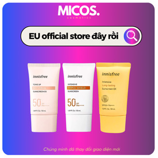 Kem chống nắng Innisfree hồng và vàng SPF 50+ PA - MICOS