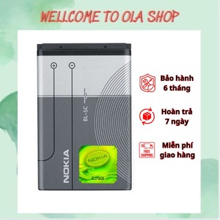 Pin diện thoại nokia bl-5c - pin 3 gân 2ic xịn chống phù