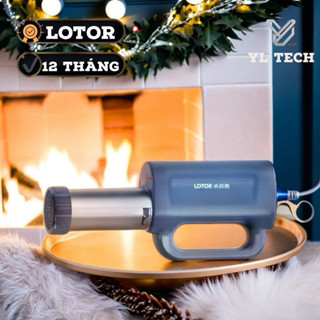 [ BH 12 Tháng ] Máy làm mì sợi cầm tay Lotor NOD37 nhiều khuôn, Máy làm mì tươi sợi bún tự động không dây