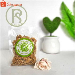 100G Nhân Óc Chó Vàng Real Food Nấu Sữa, Sinh Tố & Snack Giàu Omega-3, Tốt Cho Tim & Não