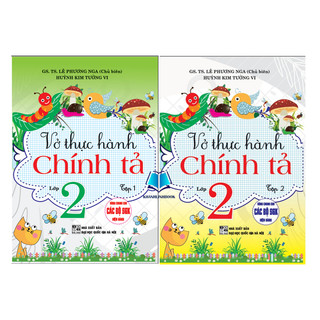 Sách Combo Vở Thực Hành Chính Tả Lớp 2
