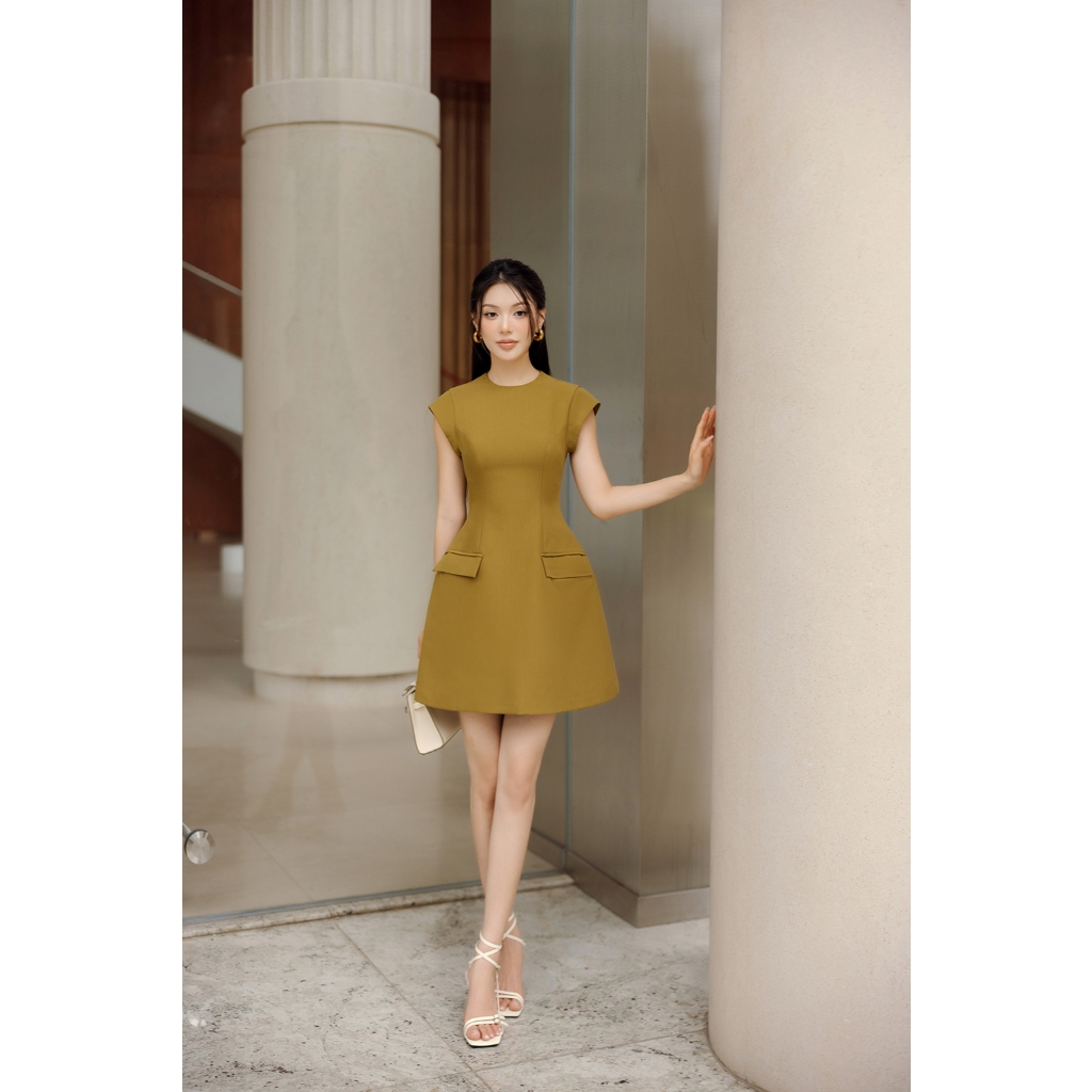Đầm dáng A tay mí Little Princess Dress | HÀ CÚC