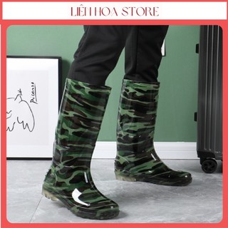 Ủng Đi Ruộng Lội Nước Làm Vườn RẰNG RI Chống Thấm Cao Cấp Cho Nam Nữ Unisex, Ủng Leo Núi Dã Ngoại