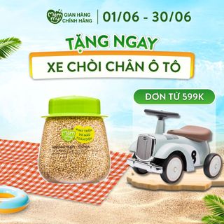 Hạt Diêm Mạch Quinoa Hữu Cơ Mămmy ăn dặm tốt cho sự phát triển cơ bắp và xương của bé - hũ 110g