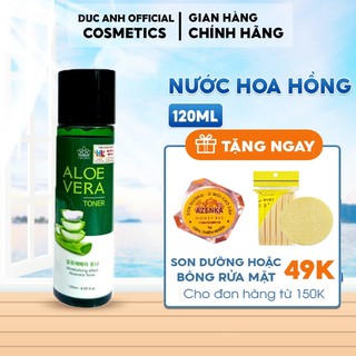 Nước Hoa Hồng Lô Hội Cân Bằng PH - Làm Dịu - Cấp Ẩm Mỹ Phẩm Hàn Quốc Nhập Khẩu Chính Hãng - DA50