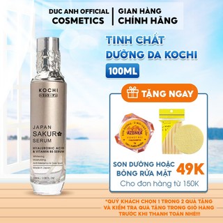 Tinh chất dưỡng da serum kochi sakura ha & vitamin b5 100ml - da54