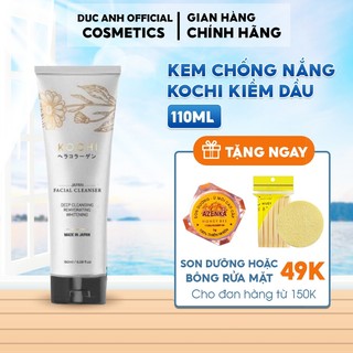 Kem Chống Nắng KOCHI Cao Cấp Phổ Rộng SPF 50+PA++++ (Chống tăng sắc tố, giữ ẩm dưỡng trắng) 110ml - DA55