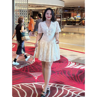 Đầm ren nơ bigsize 55-90kg