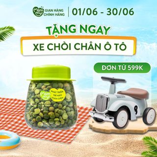 Đậu Hà Lan Hữu Cơ Mămmy Loại 1 - Dẻo sánh mịn cho bé ăn dặm hũ 130g