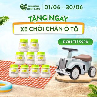 Combo 9 hũ gạo sữa hữu cơ Mămmy chuyên dùng nấu cháo ăn dặm cho bé từ 6 tháng 140gr/ hũ