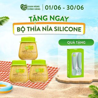  Hạt kê nếp hữu cơ Mămmy, dẻo mịn sánh cho bé ăn dặm từ 6 tháng