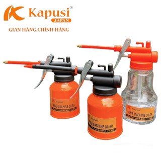 Vịt dầu KAPUSI Japan, bình châm dầu nhớt, bình xịt dầu Kapusi vỏ nhựa, vỏ thép