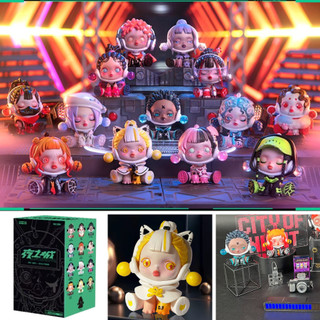 Mô hình skullpanda night city - the gift - decor sưu tầm - the gift - 1 box ngẫu nhiên