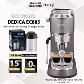 Máy pha cà phê Delonghi Delica Arte EC885 - Dung tích 1.1L, Áp Suất 15 Bar - BH 12 tháng