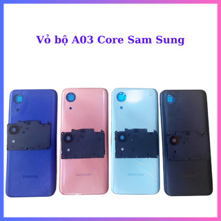 Vỏ bộ samsung A03 Core  ,kèm khay sim ,kính camera,phím sườn