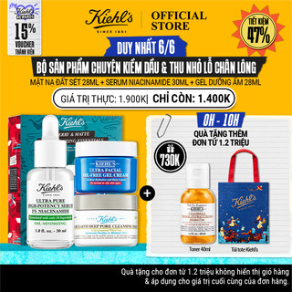 Bộ Sản Phẩm Chuyên Kiềm Dầu & Thu Nhỏ Lỗ Chân Lông