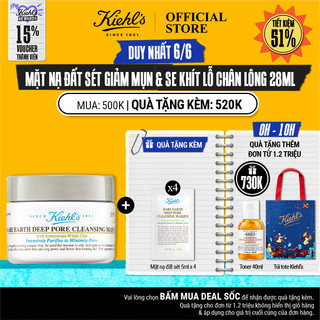 Mặt nạ đất sét Kiehl's Rare Earth Deep Pore Cleansing Masque 28ml