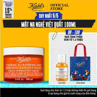 Mặt Nạ Nghệ Việt Quất Kiehl's Turmeric & Cranberry Seed Energizing Radiance Masque 100ML