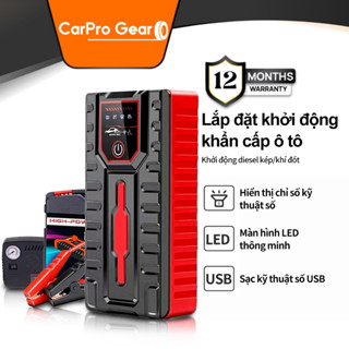 Bộ kích điện kèm bơm lốp ô tô, bộ kích nổ bình ắc quy dung lượng 99800mAh