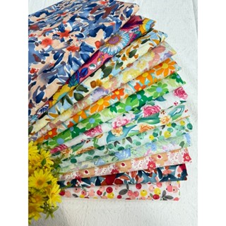 2. Thô 100% cotton thô kate bao mát, thấm hút mô hôi rất thích hợp may váy đầm sơ mi hè cho mẹ và cho bé.......