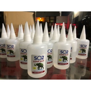 Keo dán sắt 502 (loại tốt) (5 Chai)