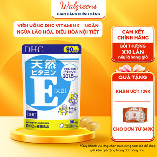 Viên uống DHC Vitamin E bổ sung Vitamin E Giúp Cải Thiện Làn Da, Chống Lão Hóa Nội Địa Nhật Bản gói 30 - 90 ngày