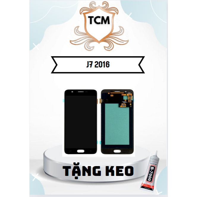 Samsung Galaxy J7 2016 / SM-J710 - Màn Hình Nguyên Bộ Zin Ép Kính, Màu Trắng