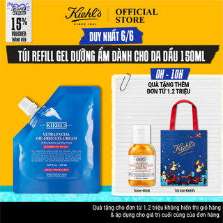 Gel Dưỡng Ẩm Kiềm Dầu Kiehl's Ultra Facial Oil-Free Gel Cream 150 Refill