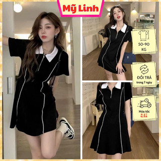 ( Đủ size 55-90ky) Đầm bigsize đi tiệc siêu xinh che bụng (1075)