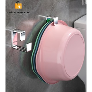  Móc INOX 304 treo thau nhựa móc treo chậu rửa chén chậu giặt đồ đa năng inox không rỉ 