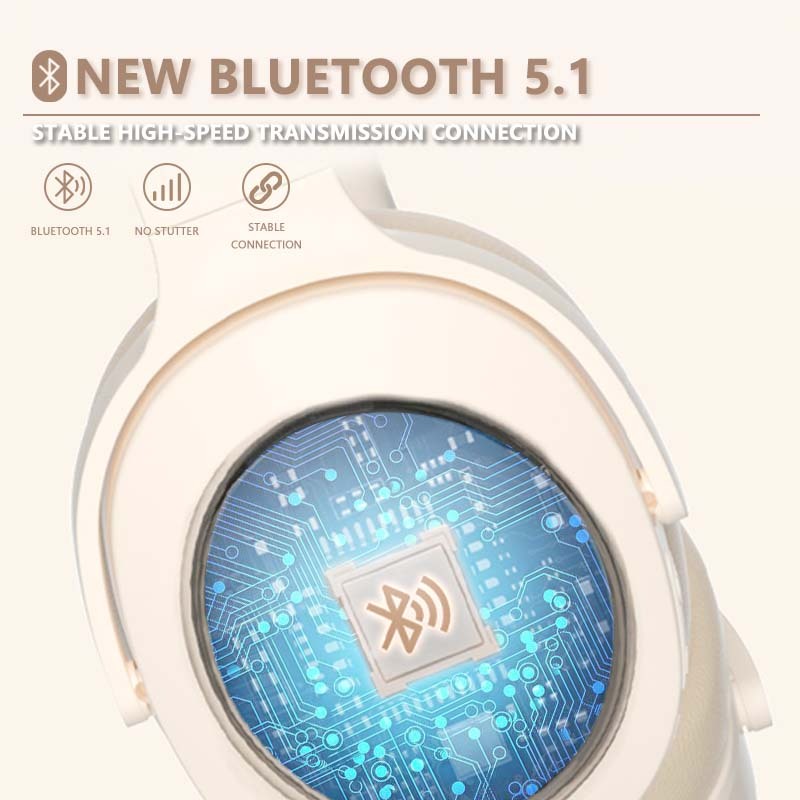 MKEPS P2961 Tai Nghe Bluetooth KhôNg DâY, TíCh HợP Microphone, âM Bass SâU, MàU SắC đáNg YêU | BigBuy360 - bigbuy360.vn