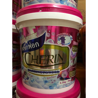 Bột giặt Cherin super white hương nước xả vải công nghệ Thái Lan xô 4,5kg