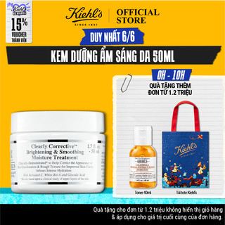 Kem dưỡng ẩm sáng da Kiehl's Clearly Corrective™ Brightening & Smoothing Moisture Treatment 50ml