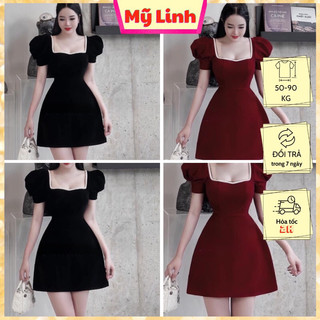 ( Đủ size 55-90ky) Đầm bigsize đi tiệc siêu xinh che bụng (1079)
