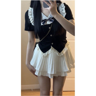 [Sale] Set Áo Váy Tiểu Thư Ulzzang Siêu Xinh - Kèm ảnh thật