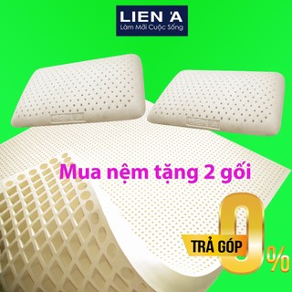 Combo đệm cao su Liên Á Classic cao 10cm- CHÍNH HÃNG BẢO HÀNH 10 NĂM