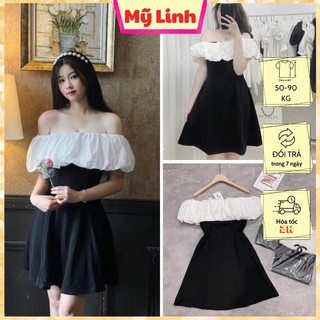 ( Đủ size 55-90ky) Đầm bigsize đi tiệc siêu xinh che bụng (1066)