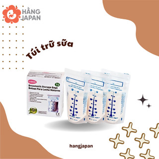 Túi trữ sữa mẹ cảm ứng nhiệt Unimom TS không có BPA 210ml