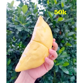 Mô hình 2 múi sầu riêng giả trưng bày cực đẹp