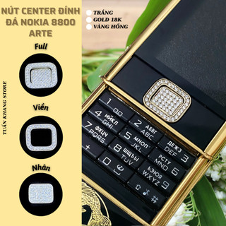 Nút center đính đá điện thoại nokia 8800 arte