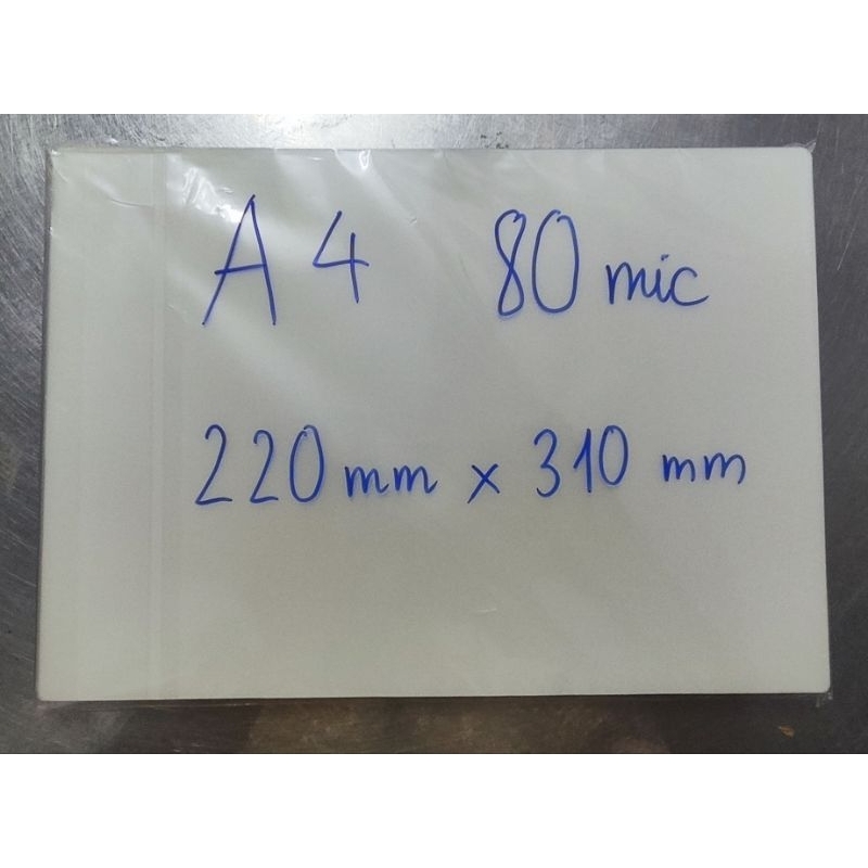 [HN] có giá sỉ, lẻ Màng ép giấy ép plastic 80 mic A4 100 tờ