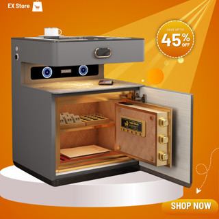 [SIÊU TIỆN LỢI] Tủ Tab Kệ Đầu Giường Đa Năng Hiện Đại Thông Minh, Tủ Kèm Két Sắt Khóa Vân Tay Loa Bluetooth Mẫu 2024